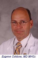 Eugene Oddone, MD MHSc Eugene Oddone, MD MHSc